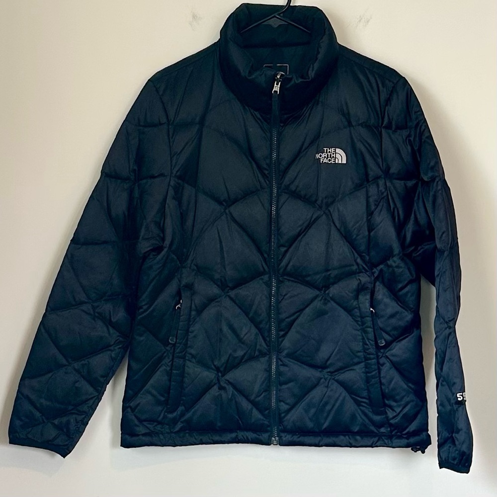The North Face Women’s 550 Black Insulated Puffer Jacket - Size: Large - Picture 2 of 12